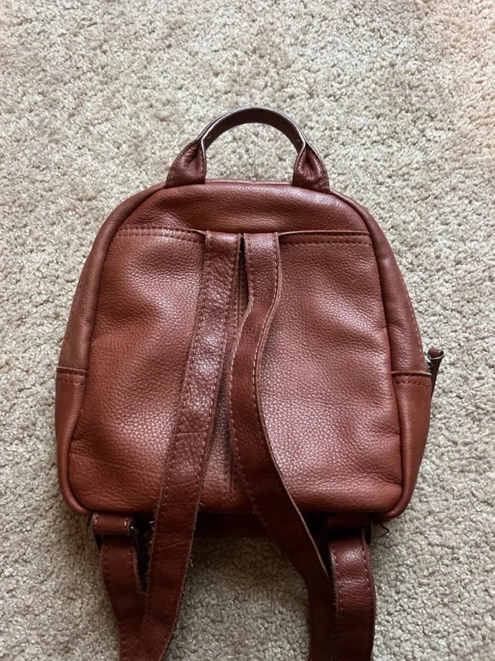 american leather co denise backpack Co. Cleveland Leather Backpack,Black basic backpack that meets your every need American Leather Company Denise Mini